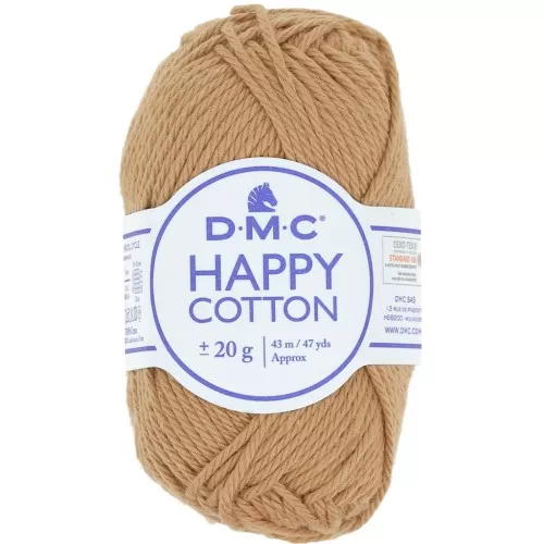 Coton Happy Cotton DMC - spécial amigurumi - Camel (n°776) x43m