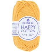 Coton Happy Cotton DMC - spécial amigurumi - Jaune foncé (n°794) x43m|raw }}