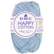 Coton Happy Cotton DMC - spécial amigurumi - Bleu fumé (n°751) x43m|raw }}