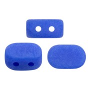 Perles en verre Lipsi® par Puca® 4x6 mm - Opaque Sapphire Mat x10g
