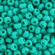 Perles rocailles Preciosa  11/0 2 mm - Green Turquoise x20g