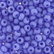 Perles rocailles Preciosa  9/0 2.5 mm - Light Blue Opaque x20g