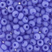 Perles rocailles Preciosa  9/0 2.5 mm - Light Blue Opaque x20g