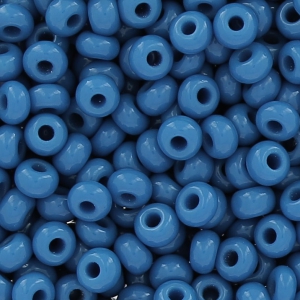 Preciosa Perles rocailles 9/0 2.5 mm - Blue Jean Opaque x20g