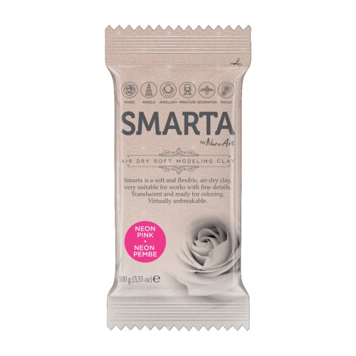 Pâte Smarta - Rose fluo x100g