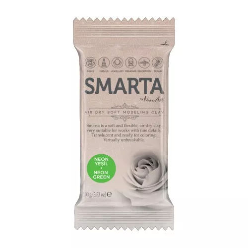 Pâte Smarta - Vert fluo x100g