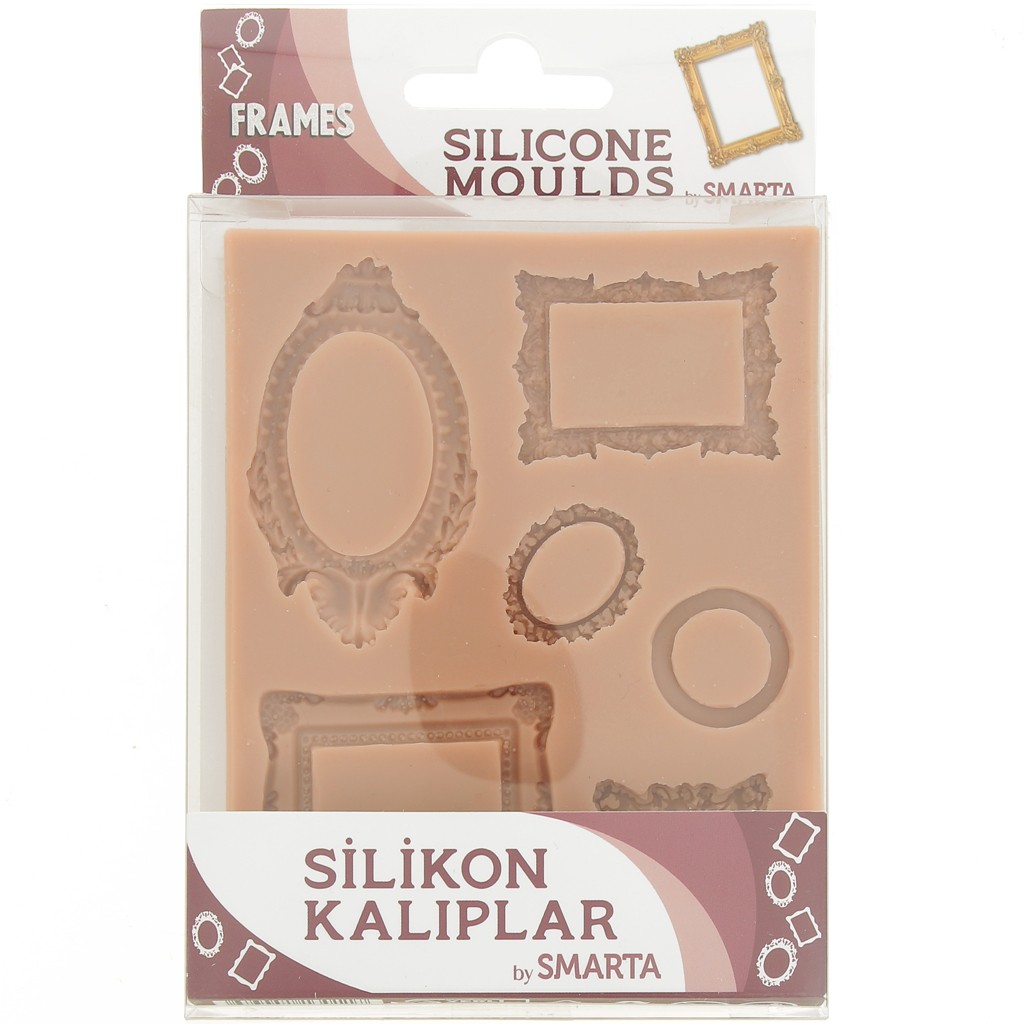 Moule Silicone FPC – Cadre Photo Orné – Pour Usage Alimentaire – C204
