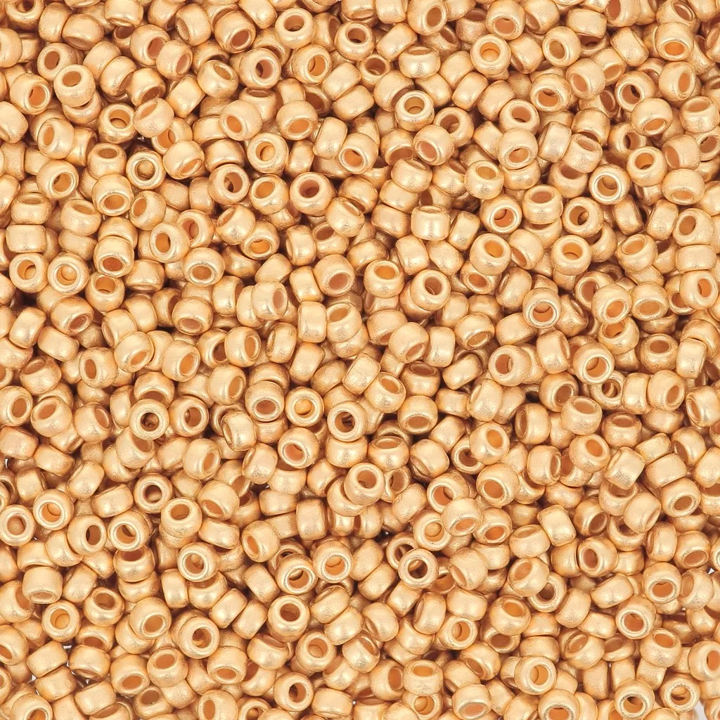 Perles de rocaille Miyuki 11/0 – Opaque Yellow – SA