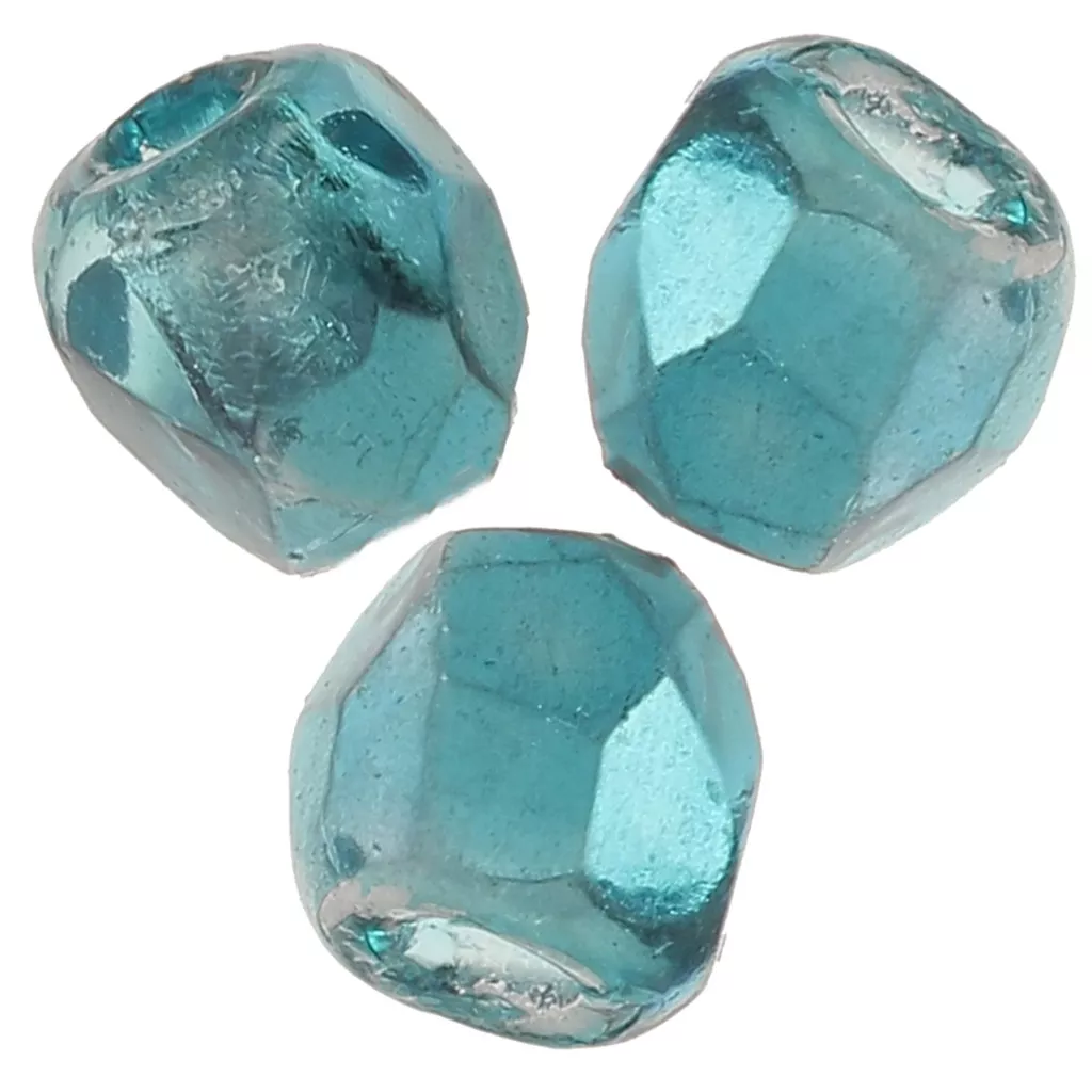 200 Perles Facettes De Bohème 3mm - Couleur Metallic Olivine - Marque Preciosa