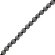 Perles nacrées Aurora 5810 4 mm - Crystal Black Pearl x41cm