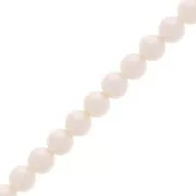 Perles nacrées Aurora 5810 6 mm - Crystal Creamrose Pearl x29cm