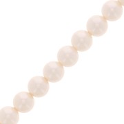 Perles nacrées Aurora 5810 8 mm - Crystal Creamrose Pearl x38cm|raw }}