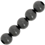 Perles nacrées Aurora 5810 8 mm - Crystal Black Pearl x10|raw }}