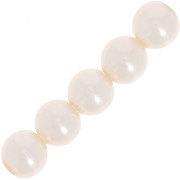 Perles nacrées Aurora 5810 8 mm - Crystal Creamrose Pearl x10|raw }}