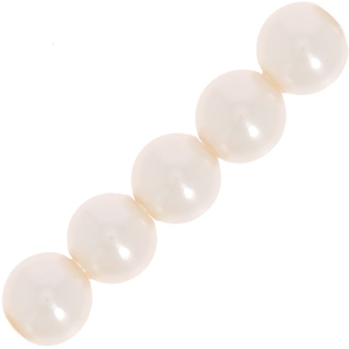 Perles nacrées Aurora 5810 8 mm - Crystal Creamrose Pearl x10