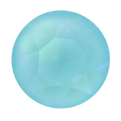 Cabochon rond Aurora A1088 8 mm - Crystal Summer Blue Delite x1