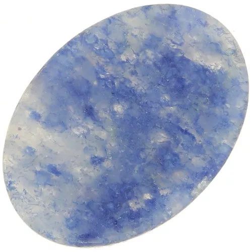 Cabochon plat ovale 18x13 mm en pierre gemme - Sodalite x1