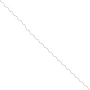 Chaîne maille paloma ondulée - zigzag - 0.8 mm - Argenté x1m|raw }}