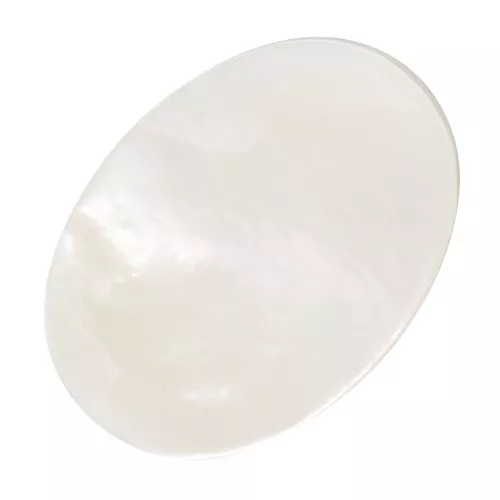 Cabochon plat ovale 14x10 mm en nacre x1