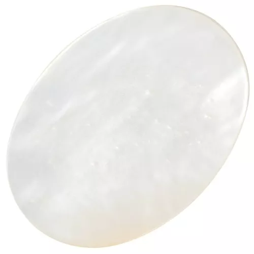 Cabochon plat ovale 18x13 mm en nacre x1