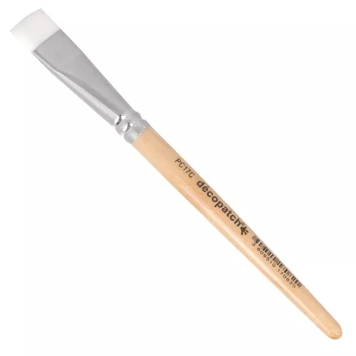 Pinceau brosse nylon n°17 - Decopatch x1
