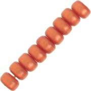Perles Heishi rondelles  Super Polaris 6x4 mm - Terre cuite x10