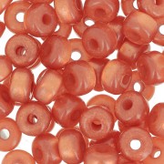 Perles rondelles Heishi Super Polaris 6x4 mm - Terre cuite x10