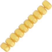 Perles rondelles Heishi Super Polaris 6x4 mm - Ocre x10|raw }}