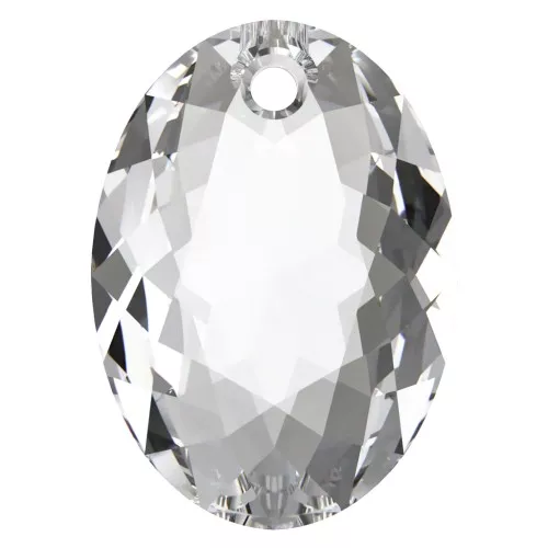 Pendentif PureCrystal 6438 Elliptic Cut Pendant 11.5 mm - Crystal x1