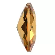 Pendentif PureCrystal 6438 Elliptic Cut Pendant 11.5 mm - Topaz x1