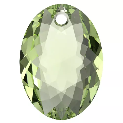 Pendentif PureCrystal 6438 Elliptic Cut Pendant 11.5 mm - Peridot x1