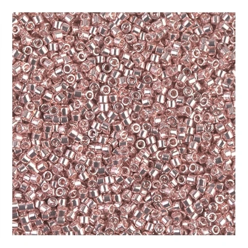 Miyuki Delica 11/0 DB0418 - Galvanized Blush x8g