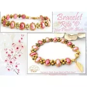 Perles en verre Samos® par Puca® 7x5 mm - Light Blue Pearl x10g