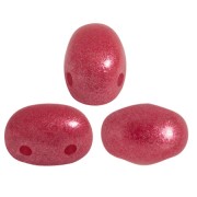Perles en verre Samos® par Puca® 7x5 mm - Coral Pearl x10g
