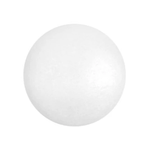 Cabochon rond en verre par Puca® 18 mm - Snow Flake x1
