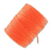 Fil C-LON Tex 400 Bead Cord 0,90 mm Neon Orange x 35 m