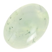 Cabochon ovale 14x10 mm en pierre gemme - Prehnite x1|raw }}