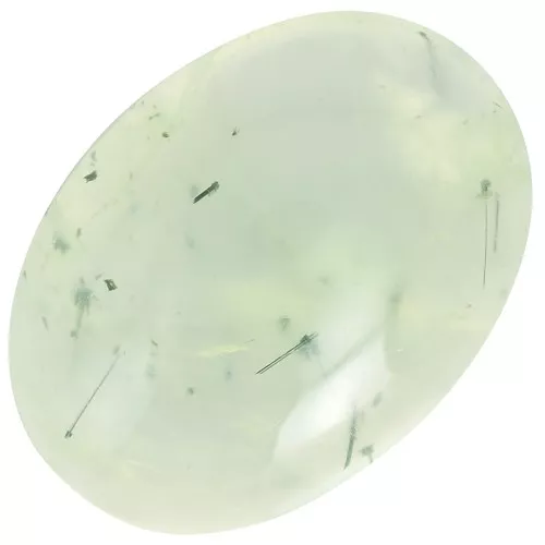 Cabochon ovale 18x13 mm en pierre gemme - Prehnite x1