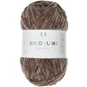 Laine chenille Ricorumi Nilli Nilli par Rico Design - Amigurumi Chocolat 024 x25g|raw }}
