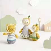 Laine chenille Ricorumi Nilli Nilli par Rico Design - Amigurumi - Vert 019 x25g