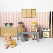 Laine Lamé Ricorumi par Rico Design pour Amigurumi - Blanc irisé 003 x10g