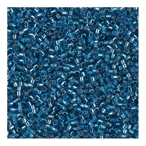 Miyuki Delica 11/0 DB0149 - Silver Lined Capri Blue x8g