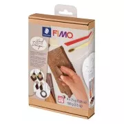 Kit de modelage Fimo Soft - Effet Bois