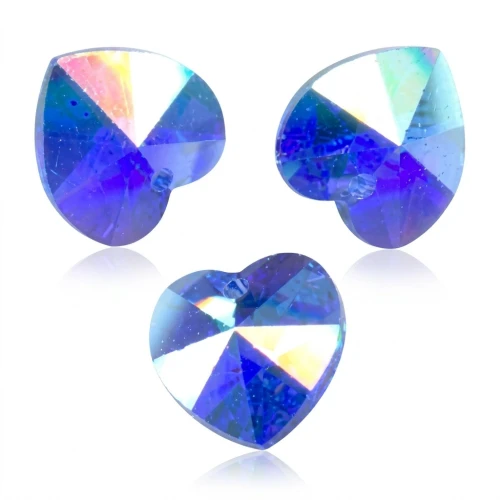 Coeurs PureCrystal 6228 10,3x10 mm Sapphire AB x6
