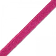 Lacet Suedine 3x1.3 mm Rose pailleté x 2.8 m
