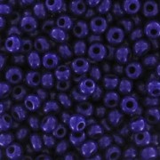 Perles rocailles Preciosa  11/0 2 mm - Cobalt Opaque x20g