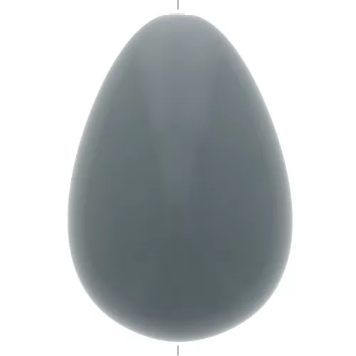 Perle poire en résine opaque 31x22 mm - Celadon x1
