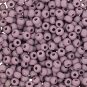 Perles rocailles Preciosa  9/0 2.5 mm - Opaque Lilas x20g
