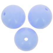 Perles rondes en verre tchèque 8 mm - Opaque Bleu ciel x20|raw }}