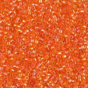 Miyuki Delica 11/0 DB0151 - Transparent Orange AB x8g|raw }}
